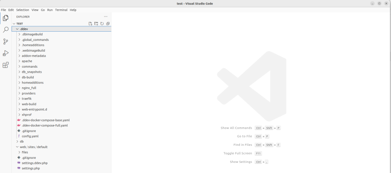 VSCode File Explorer.